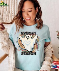 Uniisex Retro Halloween T Shirt Ghost Unisex Classic Uniisex Retro Halloween T Shirt Ghost Unisex Classic