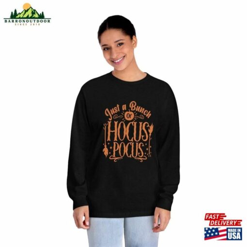 Unisex Classic Long Sleeve Shirt Halloween Sweatshirt Sweater 2023 Happy