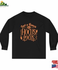 Unisex Classic Long Sleeve Shirt Halloween Sweatshirt Sweater 2023 Happy 3