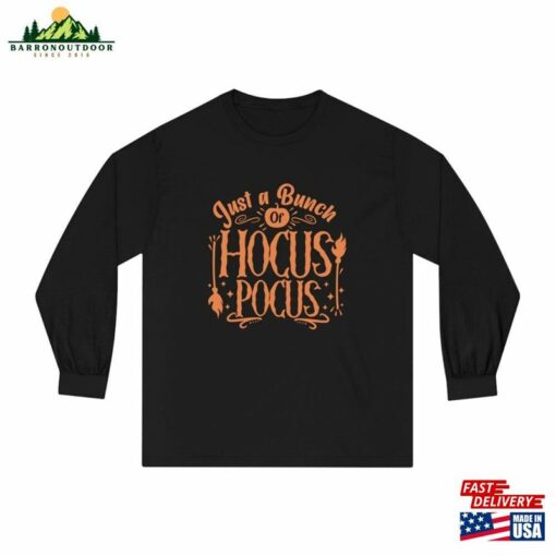 Unisex Classic Long Sleeve Shirt Halloween Sweatshirt Sweater 2023 Happy