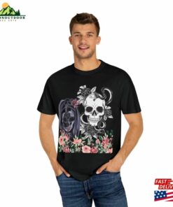 Unisex Garment Dyed T-Shirt Hoodie