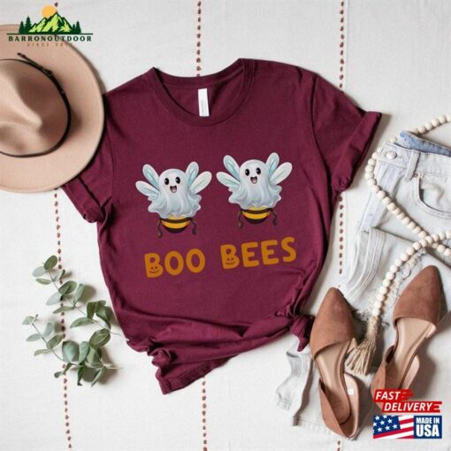 Unisex T Shirtboo Bees Shirt Cute Funny Halloween Gift For Women T-Shirt Sweatshirt