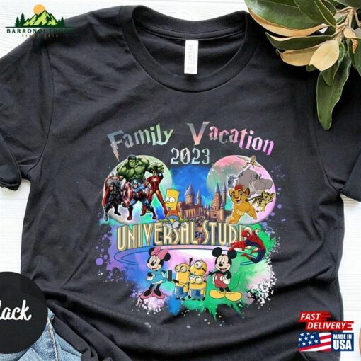 Universal Studios 2023 Family Shirt Group Shirts Unisex Hoodie