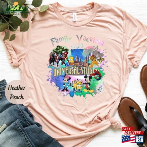 Universal Studios 2023 Family Shirt Group Shirts Unisex Hoodie