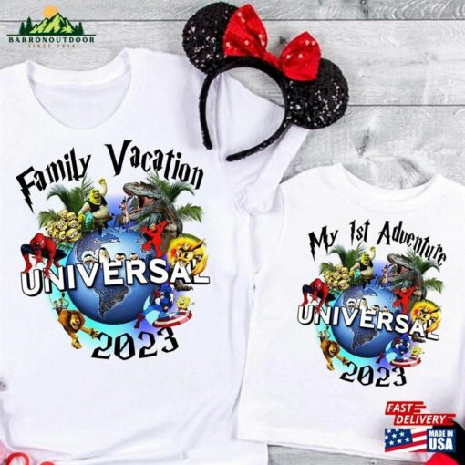 Universal Studios Family Shirt Group T-Shirts Shirts Sweatshirt T-Shirt