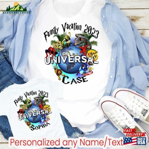 Universal Studios Family Shirt Group T-Shirts Shirts Sweatshirt T-Shirt