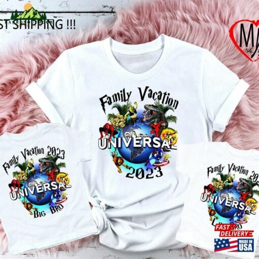 Universal Studios Family Shirt Group T-Shirts Shirts Sweatshirt T-Shirt