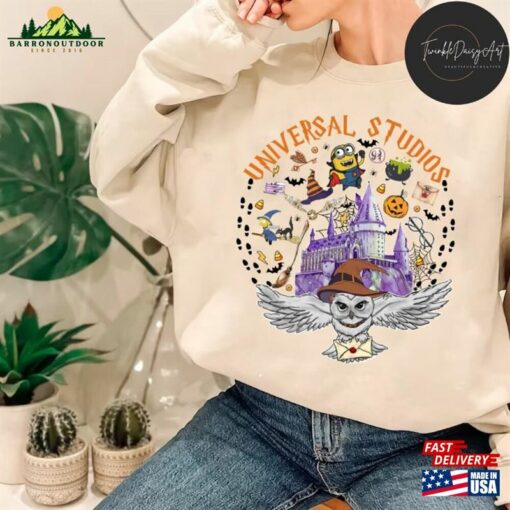 Universal Studios Halloween Shirt Orlando Disney Family Horror Nights Unisex Sweatshirt