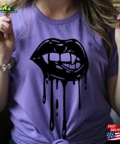 Vampire Lips Shirt Halloween Hoodie Sweatshirt Vampire Lips Shirt Halloween Hoodie Sweatshirt