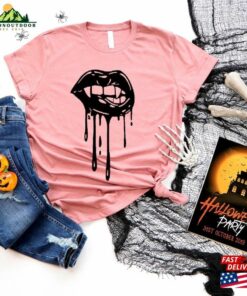 Vampire Lips Shirt Halloween Hoodie Sweatshirt 3