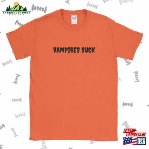 Vampires Suck Halloween Shirt Dracula T-Shirt Unisex