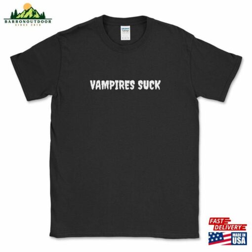 Vampires Suck Halloween Shirt Dracula T-Shirt Unisex