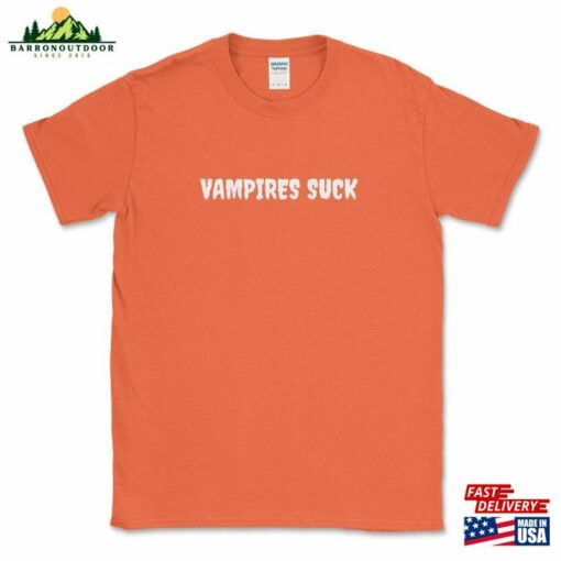 Vampires Suck Halloween Shirt Dracula T-Shirt Unisex