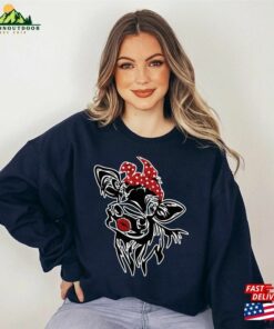 Vector Cow With Bandana Shirt Funny Heifer Not Today Sweatshirt Unisex