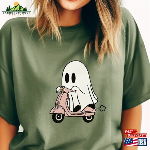 Vespa Enthusiast Comfort Colors® Large Design Halloween Or Fall T-Shirt Unisex Sweatshirt