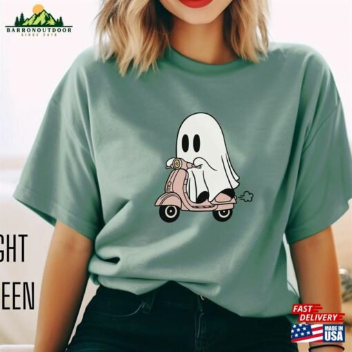 Vespa Enthusiast Comfort Colors® Large Design Halloween Or Fall T-Shirt Unisex Sweatshirt