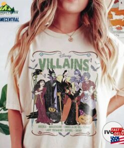 Villain Shirt Halloween Bad Girls Villains Sweatshirt Unisex