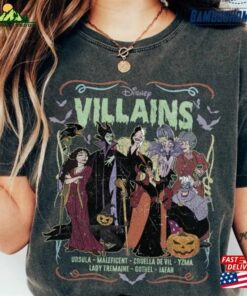 Villain Shirt Halloween Bad Girls Villains Sweatshirt Unisex