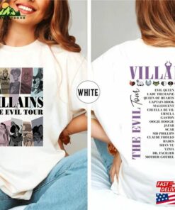 Villains The Evil Tour Double Sided Shirt Disney T-Shirt Hoodie 2 Villains The Evil Tour Double Sided Shirt Disney T Shirt Hoodie 3