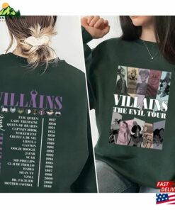 Villains The Evil Tour Double Sided Shirt Disney T-Shirt Hoodie 3 Villains The Evil Tour Double Sided Shirt Disney T Shirt Hoodie 4