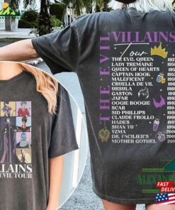 Villains The Evil Tour Shirt Disney Characters Concert Music Halloween Unisex Sweatshirt 2 Villains The Evil Tour Shirt Disney Characters Concert Music Halloween Unisex Sweatshirt 3