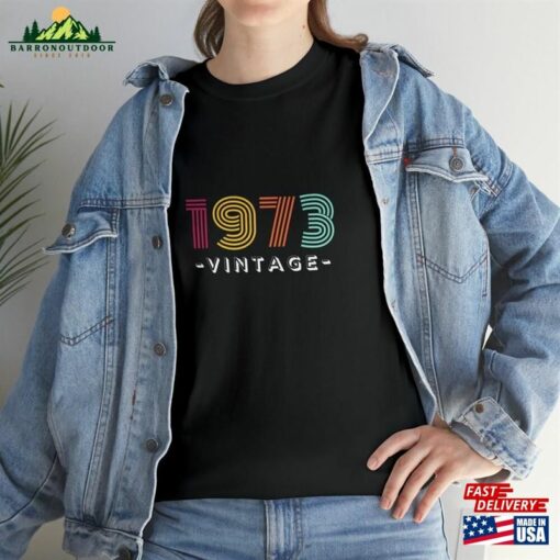 Vintage 1973 50Th Birthday T-Shirt Classic