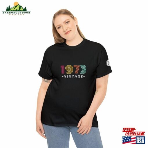 Vintage 1973 50Th Birthday T-Shirt Classic