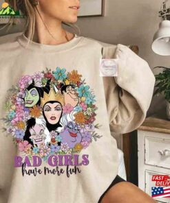 Vintage Bad Girls Have More Fun Sweater Villains Witches Disney Maching Unisex T-Shirt