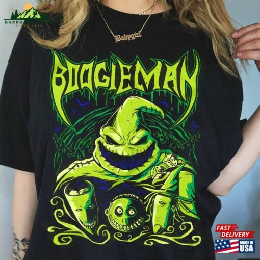 Vintage Boogie Man Comfort Colors Shirt Halloween Oogie 2023 Sweatshirt The Nightmare Before Christmas Classic