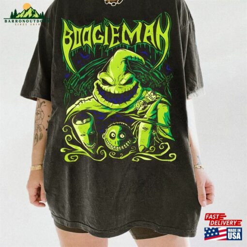 Vintage Boogie Man Comfort Colors Shirt Halloween Oogie 2023 Sweatshirt The Nightmare Before Christmas Classic