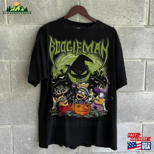 Vintage Boogie Man Shirt Lock Minion Shock Barrel T-Shirt Classic