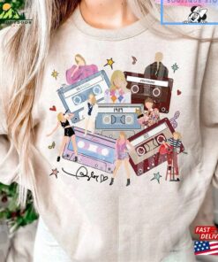 Vintage Cassette Taylor Shirt Album Unisex Sweatshirt 3