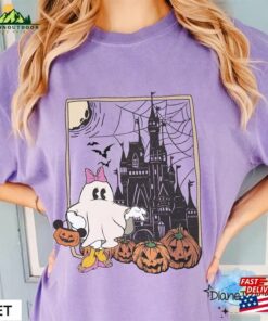 Vintage Daisy Duck Ghost Shirt Magic Kingdom Halloween Unisex Sweatshirt