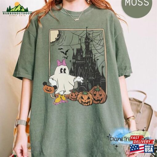 Vintage Daisy Duck Ghost Shirt Magic Kingdom Halloween Unisex Sweatshirt