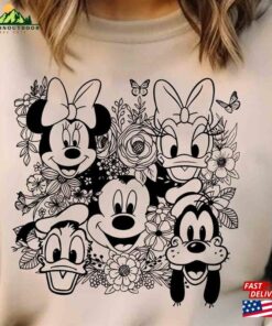 Vintage Disney Epcot Flower Garden Festival Shirt Mickey And Friends Halloween Sweatshirt Unisex