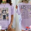 Vintage Disney Epcot Spooky Tour Shirt Halloween Two Sided The Eras T-Shirt Hoodie