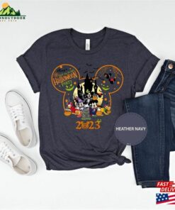 Vintage Disney Halloween 2023 Shirt Mickey Ears Matching Classic Sweatshirt