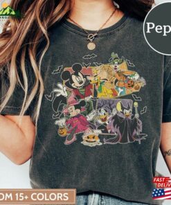 Vintage Disney Halloween Comfort Color Shirts Shirt Retro Mickey And Friends Hoodie Classic Vintage Disney Halloween Comfort Color Shirts Shirt Retro Mickey And Friends Hoodie Classic