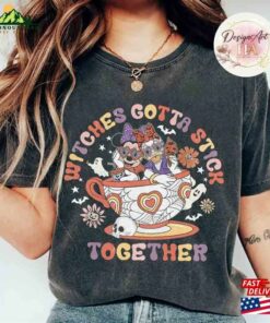 Vintage Disney Halloween Minnie Daisy Tea Cup Shirt Mouse Duck 2023 Sweatshirt Unisex 2 Vintage Disney Halloween Minnie Daisy Tea Cup Shirt Mouse Duck 2023 Sweatshirt Unisex 3