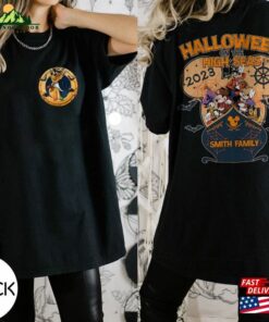 Vintage Disney Halloween On The High Seas 2023 Shirt Cruise Line Mickey Sweatshirt Hoodie 4