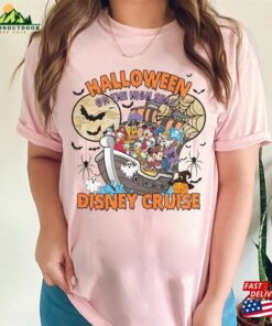 Vintage Disney Halloween On The High Seas 2023 Shirt Cruise Sweatshirt Hoodie