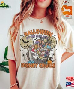Vintage Disney Halloween On The High Seas 2023 Shirt Cruise Sweatshirt Hoodie 3