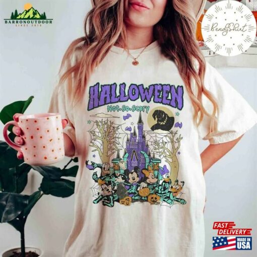 Vintage Disney Halloween Oogie Boogie Shirt Retro Mickey And Friends Skeleton Pumpkin Classic Hoodie