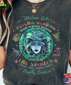 Vintage Disney Madame Leota Haunted Mansion Comfort Colors Shirt Psychic Readings Foolish Mortals Hoodie Classic