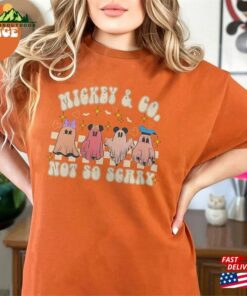 Vintage Disney Mickey Co Halloween Shirt Retro T-Shirt Sweatshirt