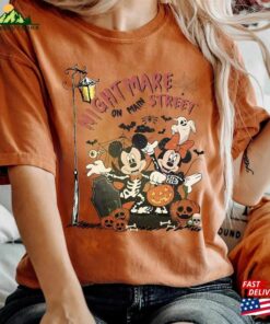 Vintage Disney Mickey Minnie Halloween Shirt Nightmare On Mainstreet 90S Party Hoodie T-Shirt 2 Vintage Disney Mickey Minnie Halloween Shirt Nightmare On Mainstreet 90S Party Hoodie T Shirt 3