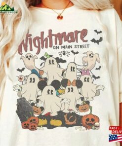 Vintage Disney Nightmare On Main Street Shirt Mickey And Friends Ghost Hoodie T-Shirt 2 Vintage Disney Nightmare On Main Street Shirt Mickey And Friends Ghost Hoodie T Shirt 3
