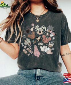 Vintage Disney Spooky Season Halloween Shirt Boo Mickey Minnie Party 2023 Shirts Hoodie Sweatshirt