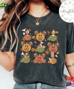 Vintage Disney Thanksgiving Fall Pumpkin Shirt Retro Mickey And Friends Vibes Tis The Season Sweatshirt Classic 4