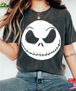 Vintage Disney The Nightmare Before Christmas Jack Skellington Big Face T-Shirt Shirt Classic